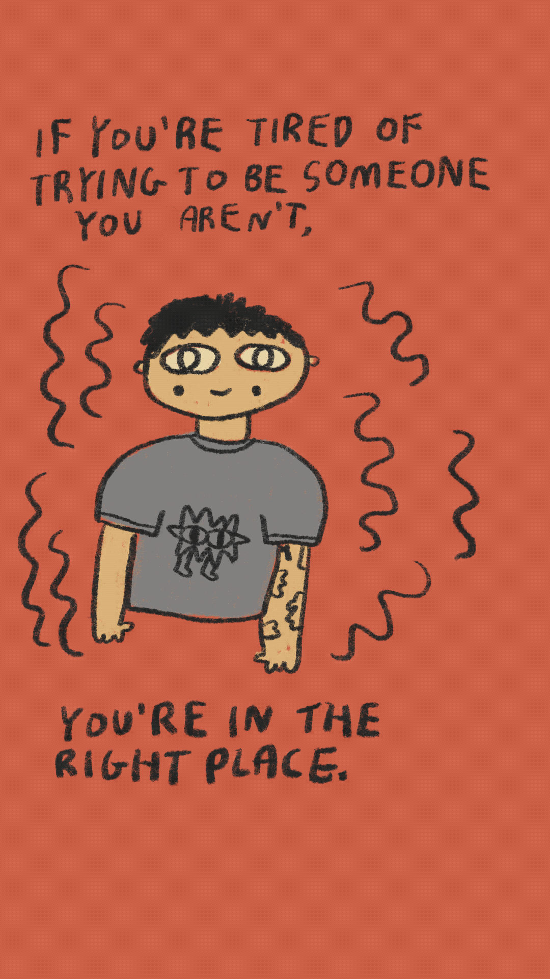 If you're tired of trying to be someone you aren't, you're in the right place.